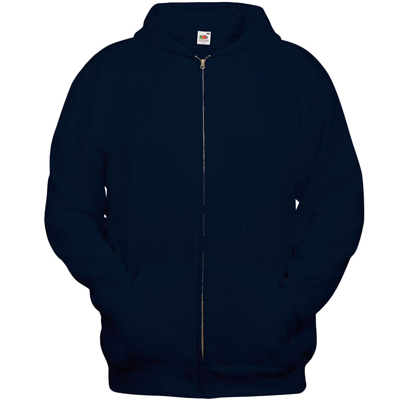 Sudadera Capucha Cremallera Hombre Frontal